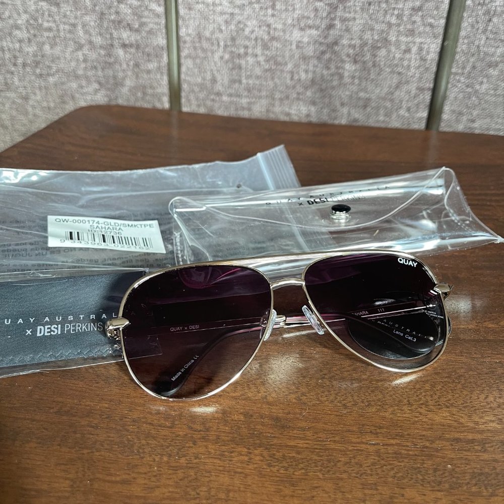 Quay Aviator Sunglasses